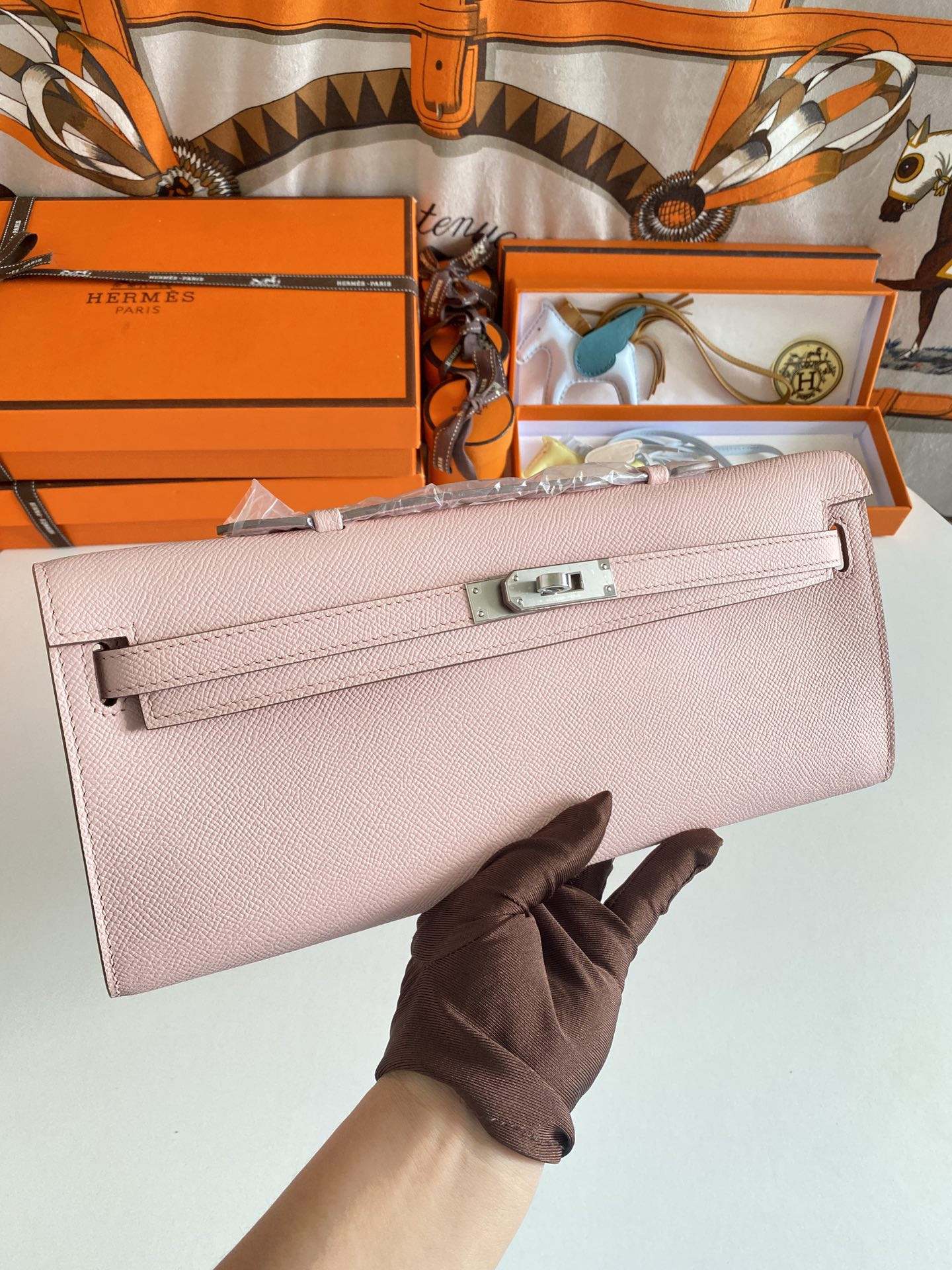 H**me5 Kelly Cut 31cm Epsom Leather