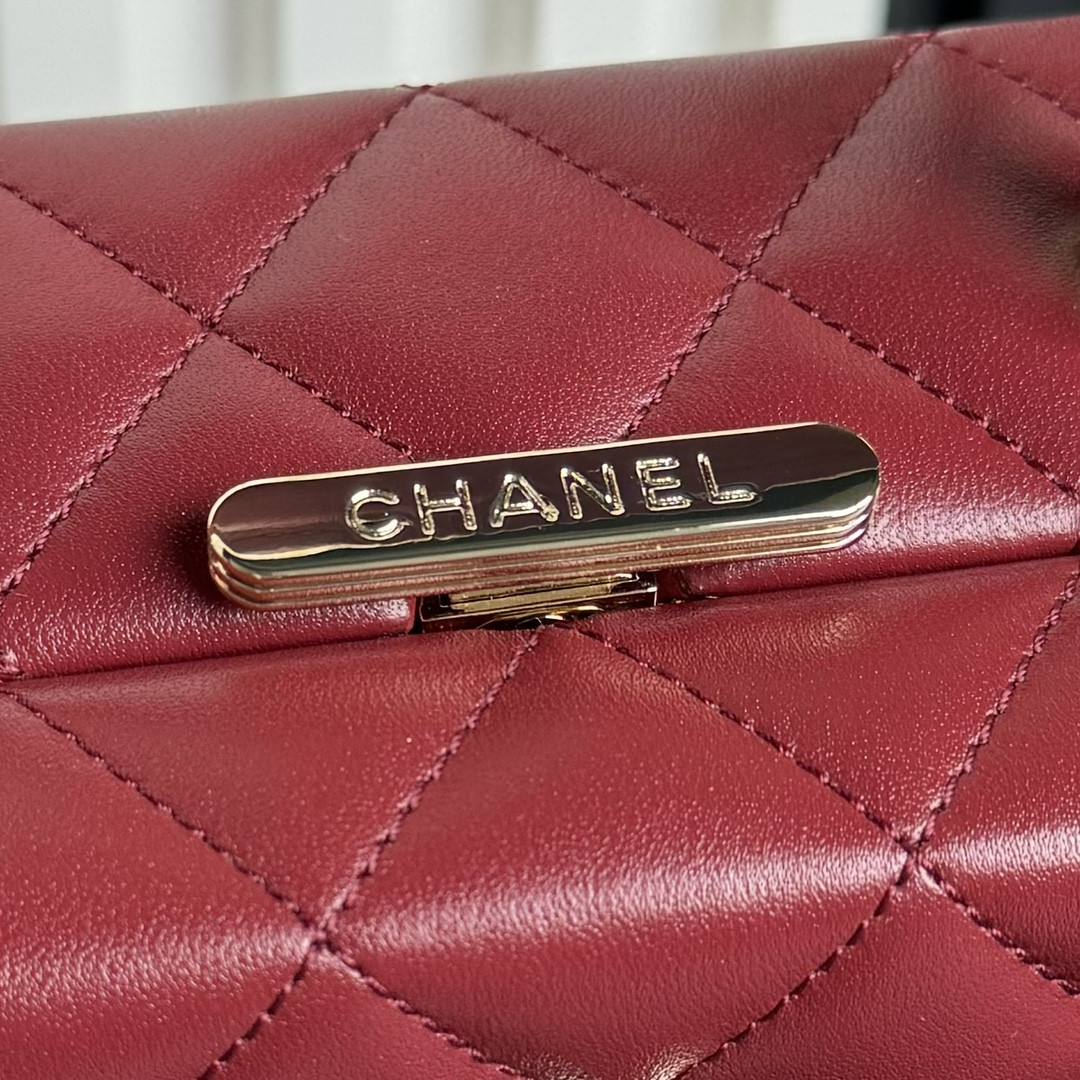 Ch**el Small Box Bag 12.5x18x6.5cm