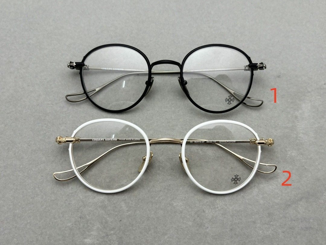 Ch*0me He**ts Glasses MBKAS 48-22-143