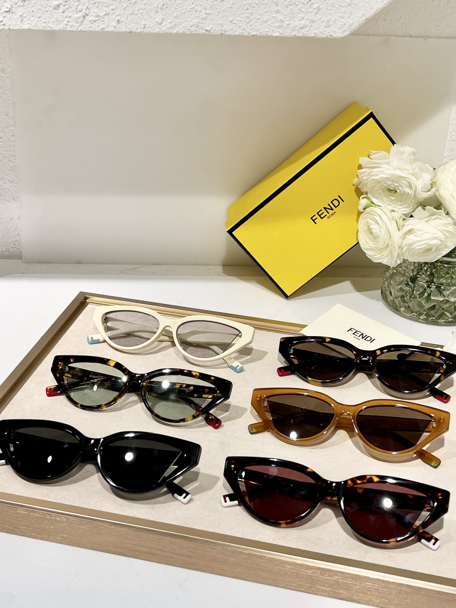 F**di glasses fe40009i 56-16-145