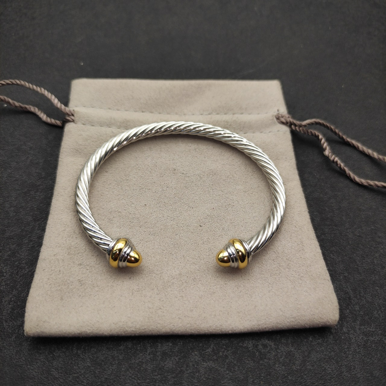dau1d Yvrm*n 4mm wrap bracelet(wrist circumference 15-20cm)