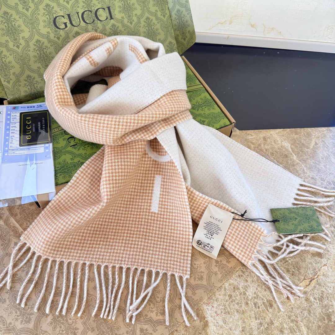 Gvc*1 scarf 30x180cm 100%cashmere