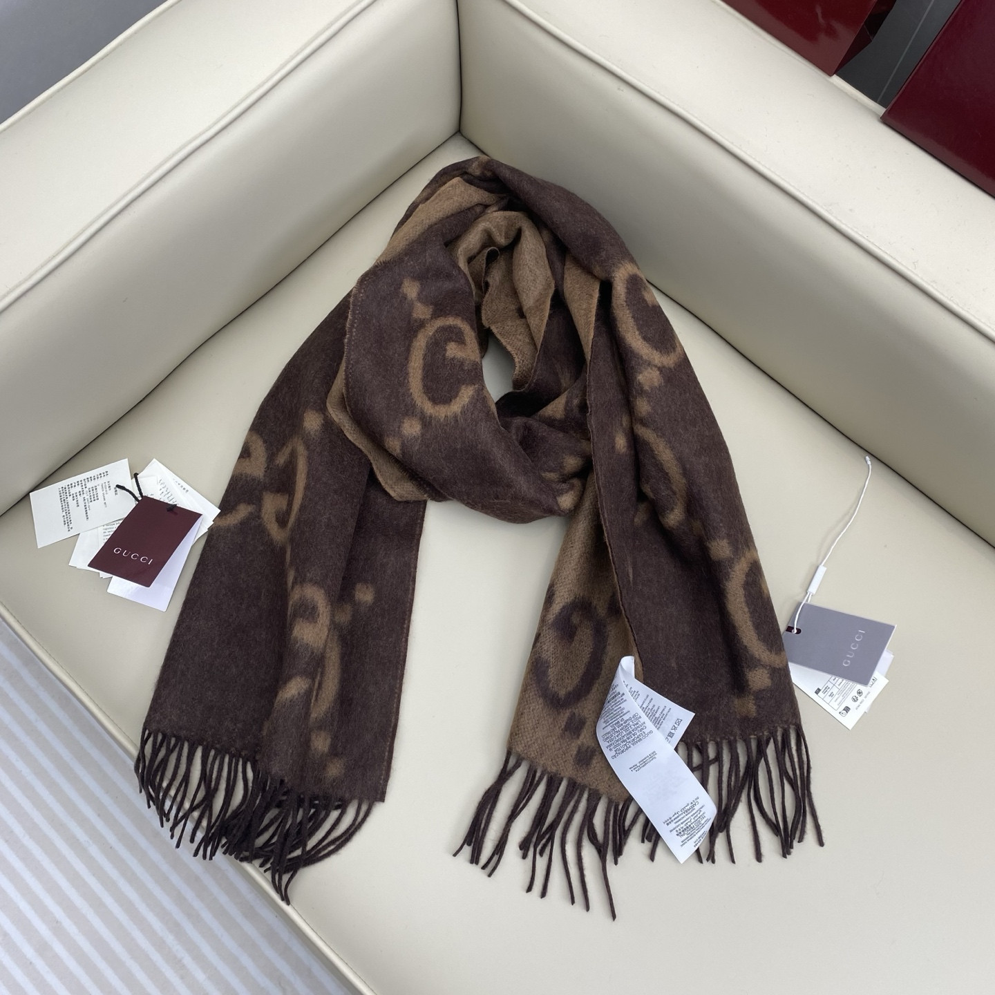Gvc*1 scarf 45x200cm 100% cashmere