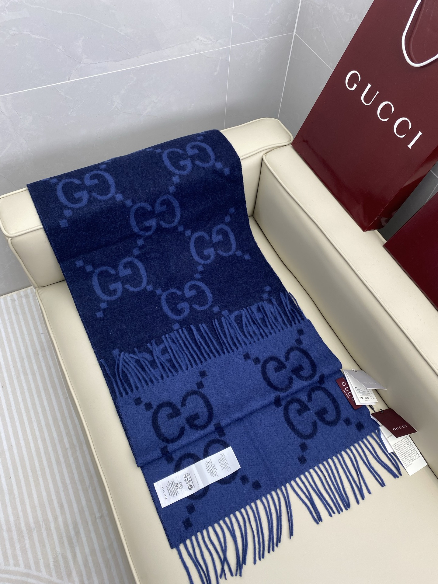 Gvc*1 scarf 45x200cm 100% cashmere