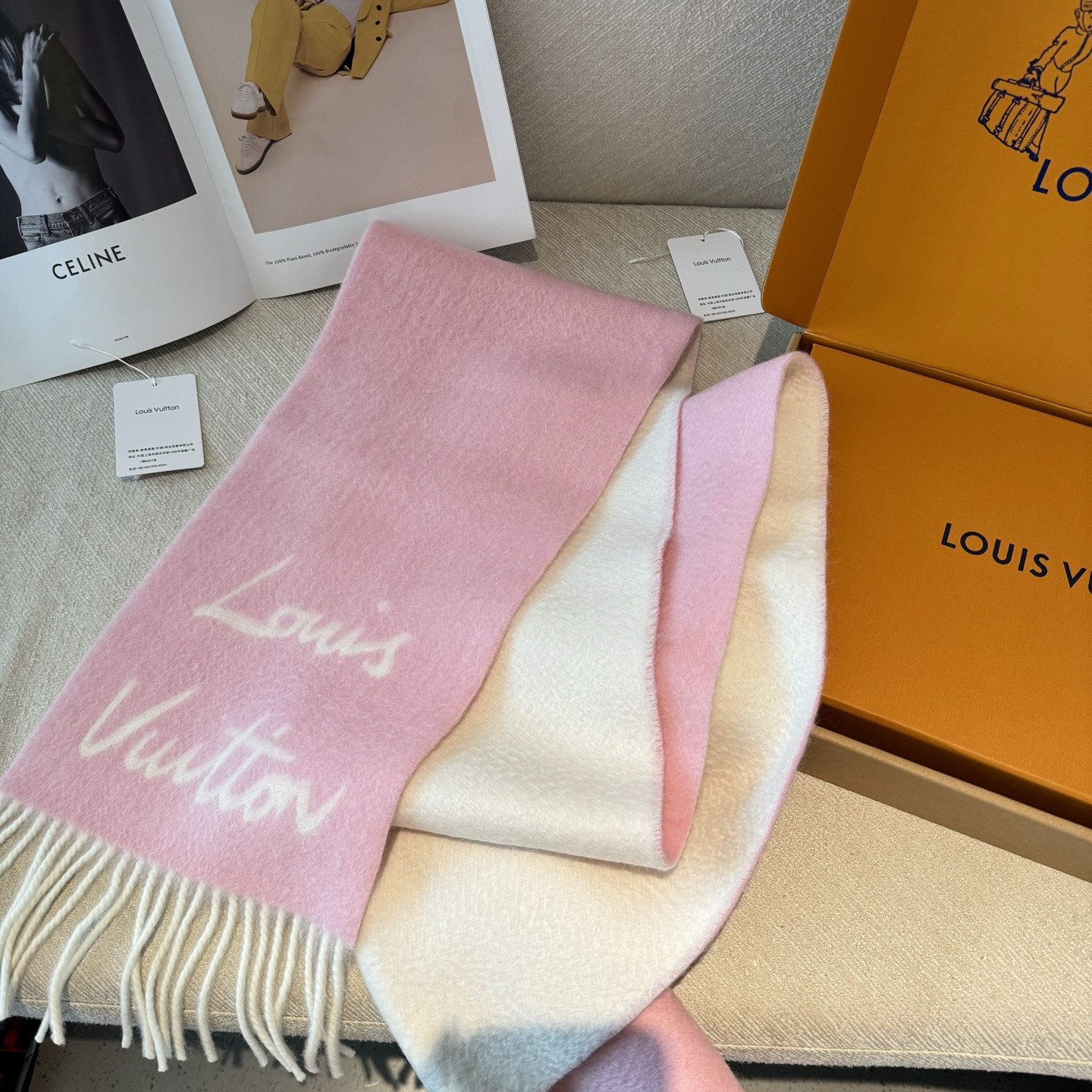 l0vis Vvtt0n scarf 25x220cm