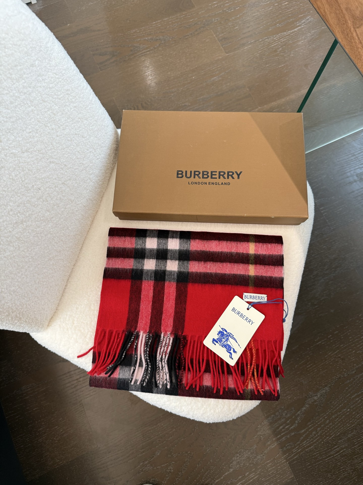 Bv*b*rry scarf 30x180cm