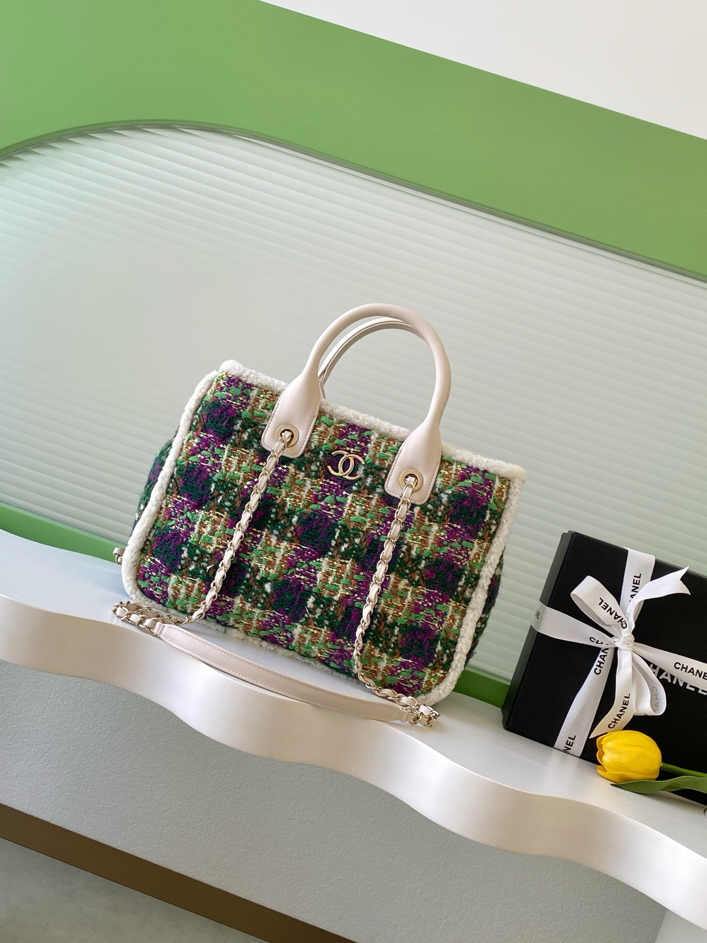 Ch**el Small Shopping Bag 24x33.5x11cm