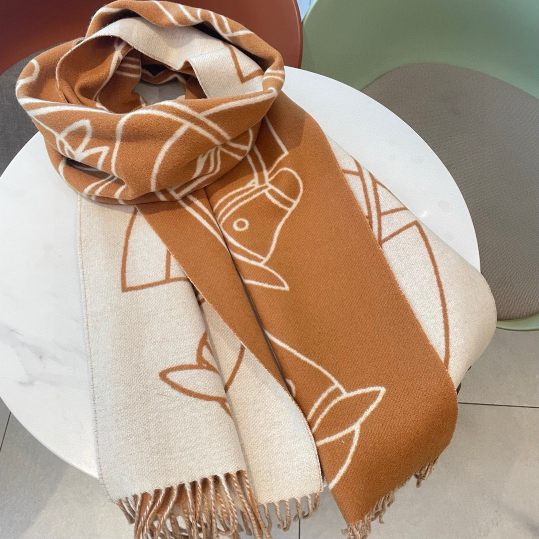 Hermès scarf 40x195cm