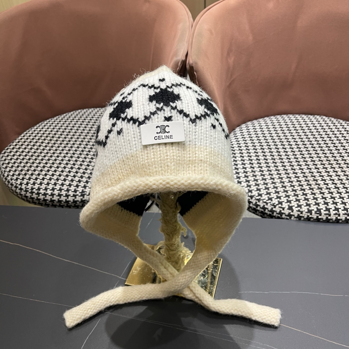 Celine Knit Trapper Hat