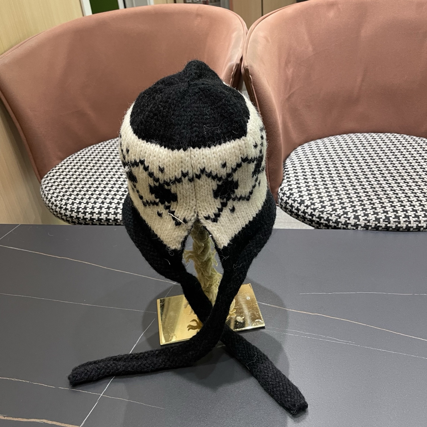 Celine Knit Trapper Hat