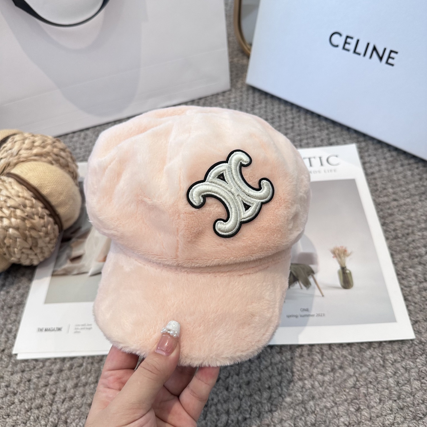 Celine Newsboy Cap
