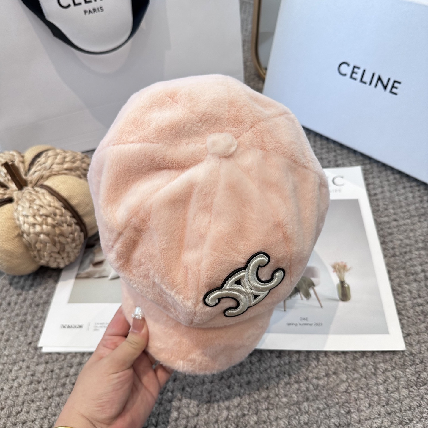 Celine Newsboy Cap