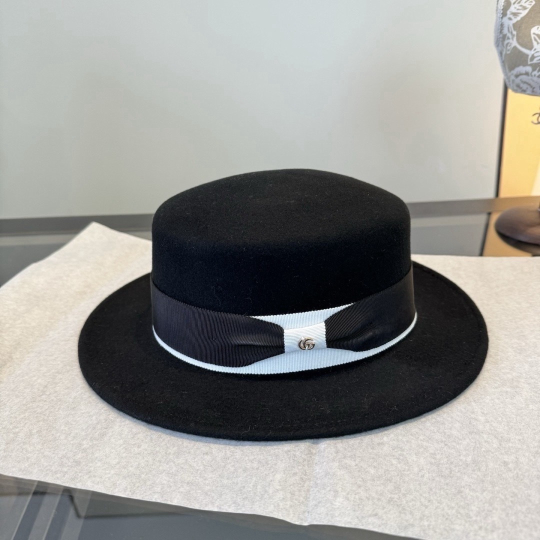 Gucci Wool Felt Hat 57cm Head Circumference