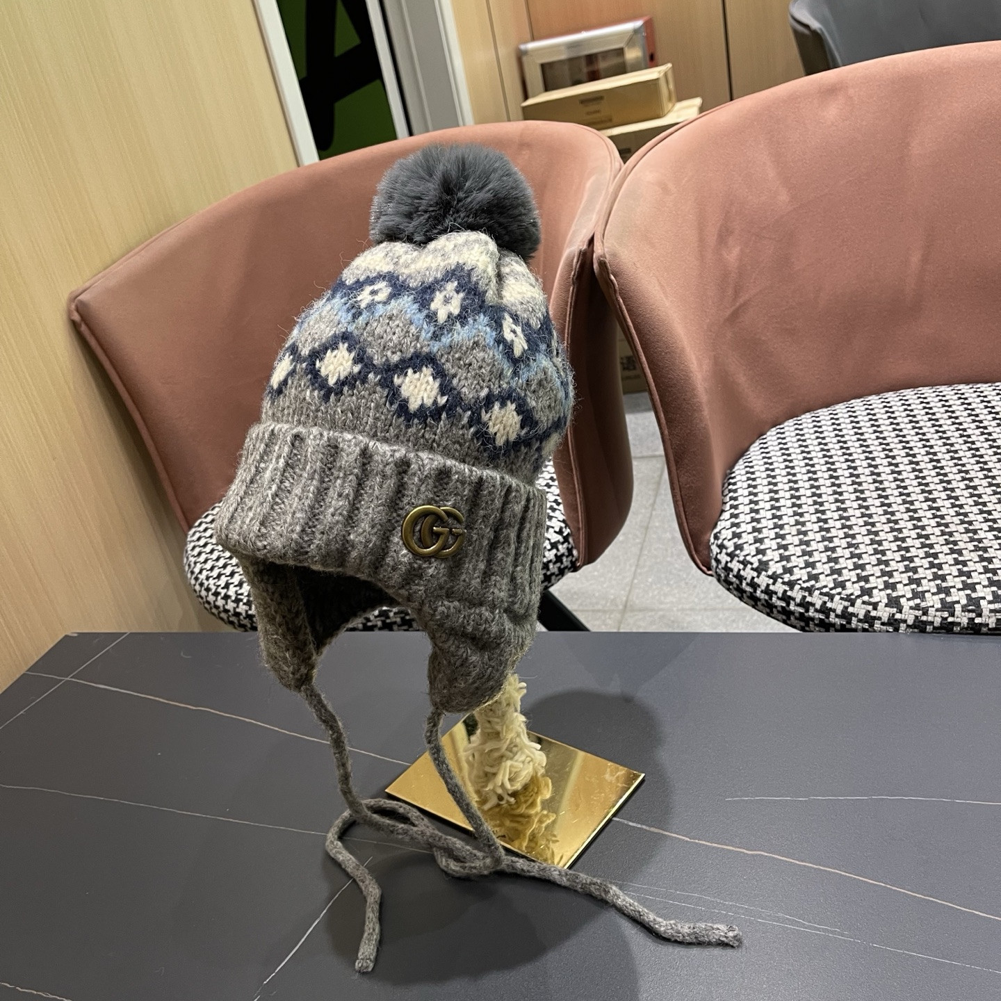 Gucci Knit Trapper Hat
