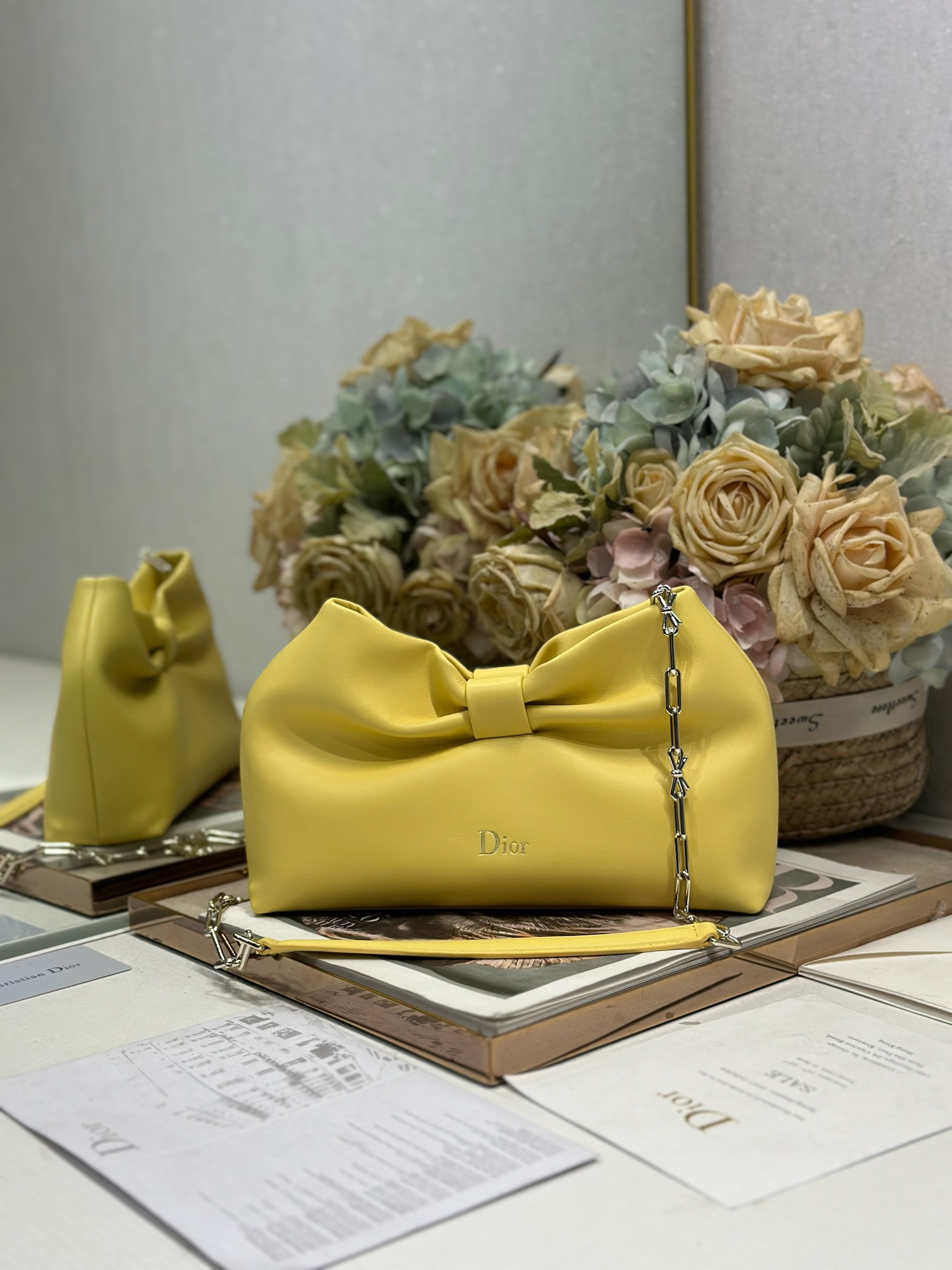 D10r Small Bow Bag 26x16x10cm