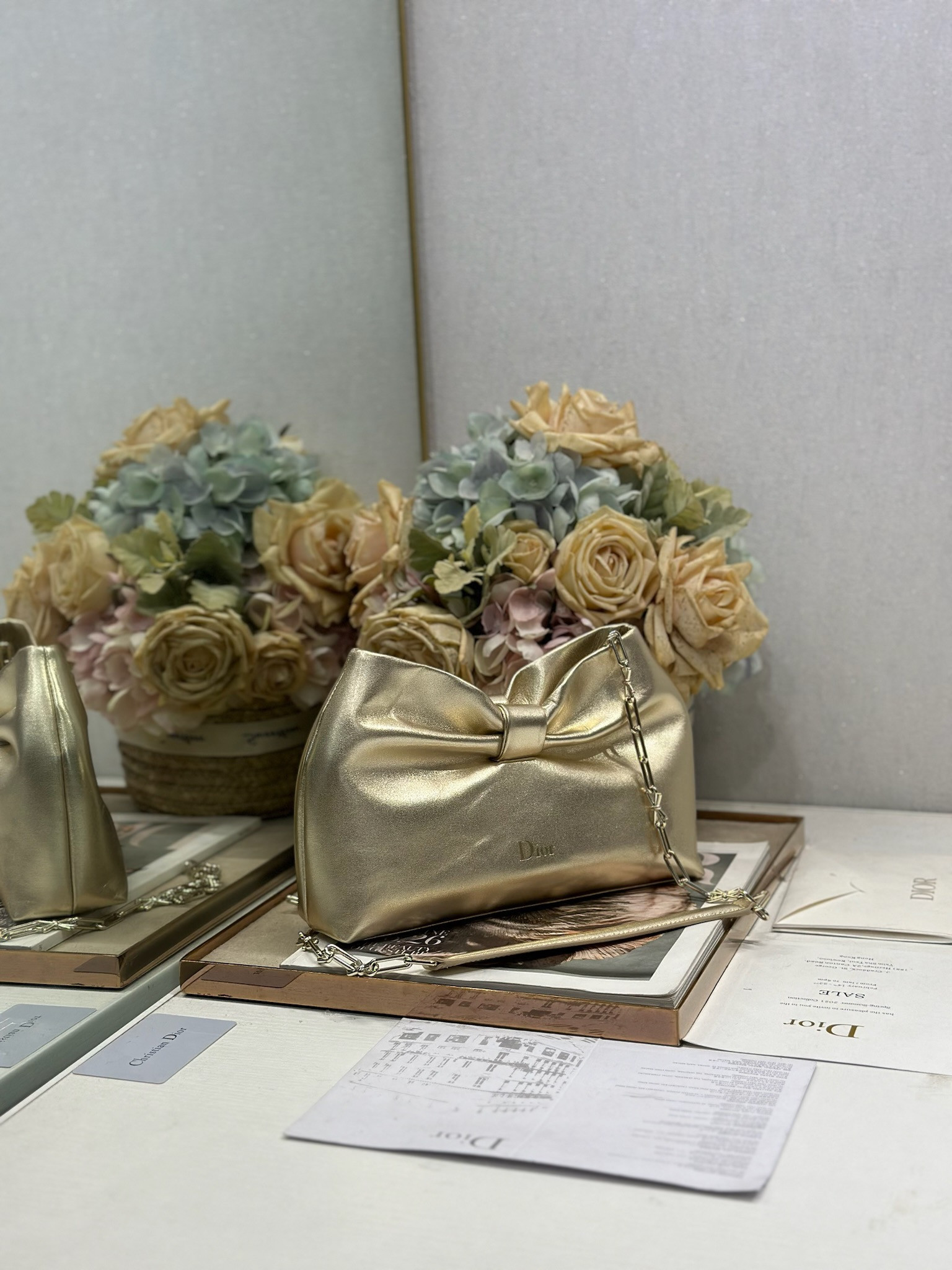 D10r Small Bow Bag 26x16x10cm