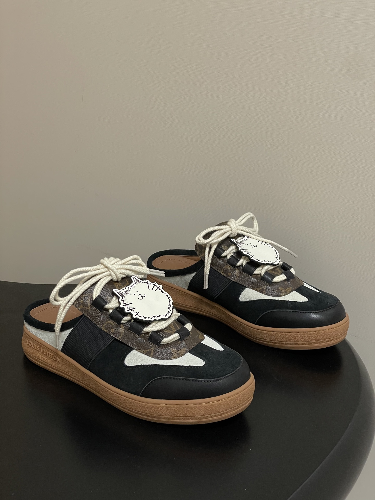 UA LV LOUS Open-Heel Sneakers