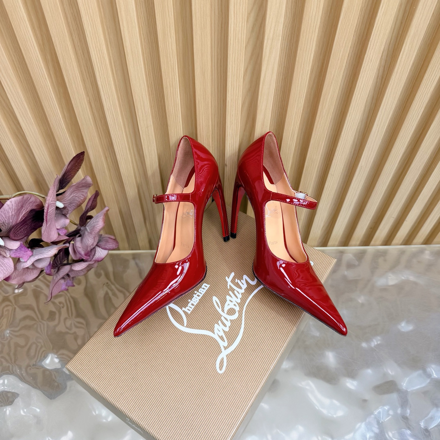 ua Chr1st1an louboutin mary jane pumps 15cm heel