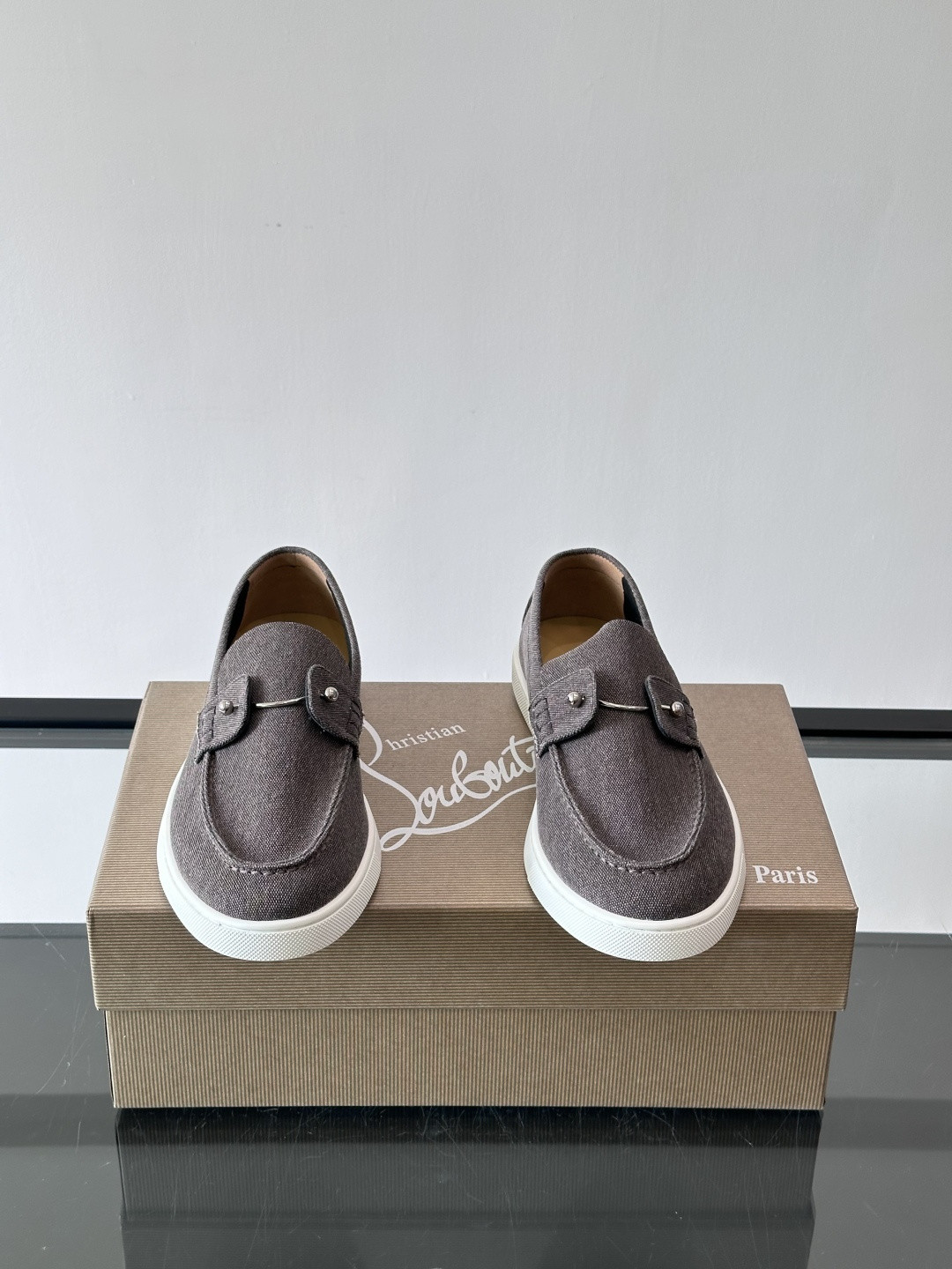 ua Chr1st1an louboutin chambeliboat boat shoes