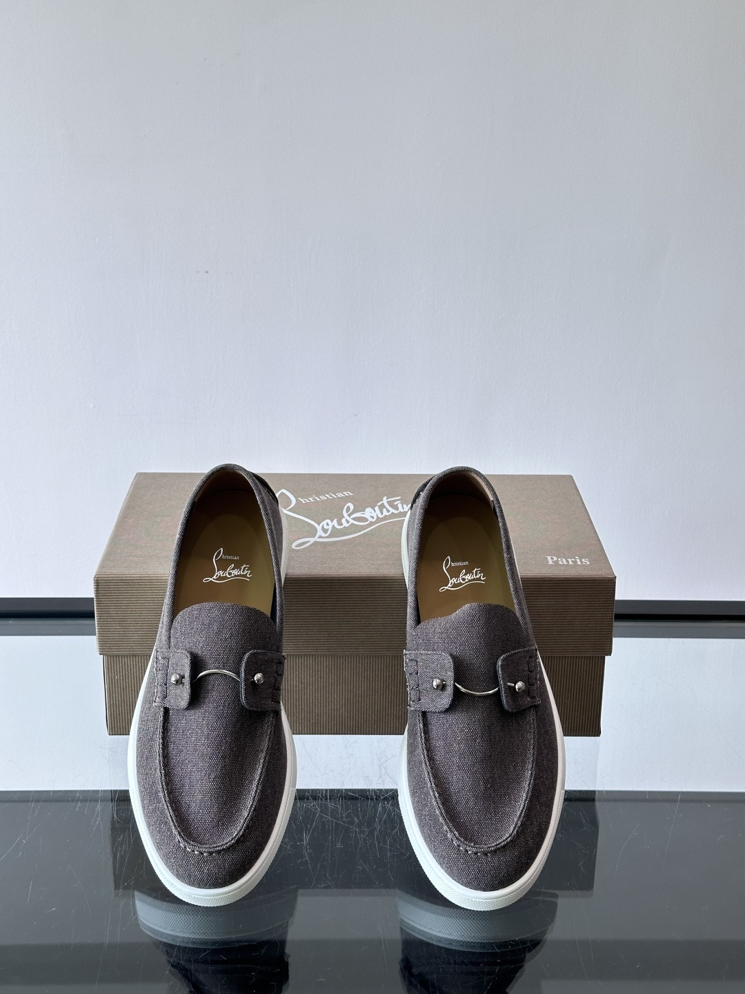ua Chr1st1an louboutin chambeliboat boat shoes