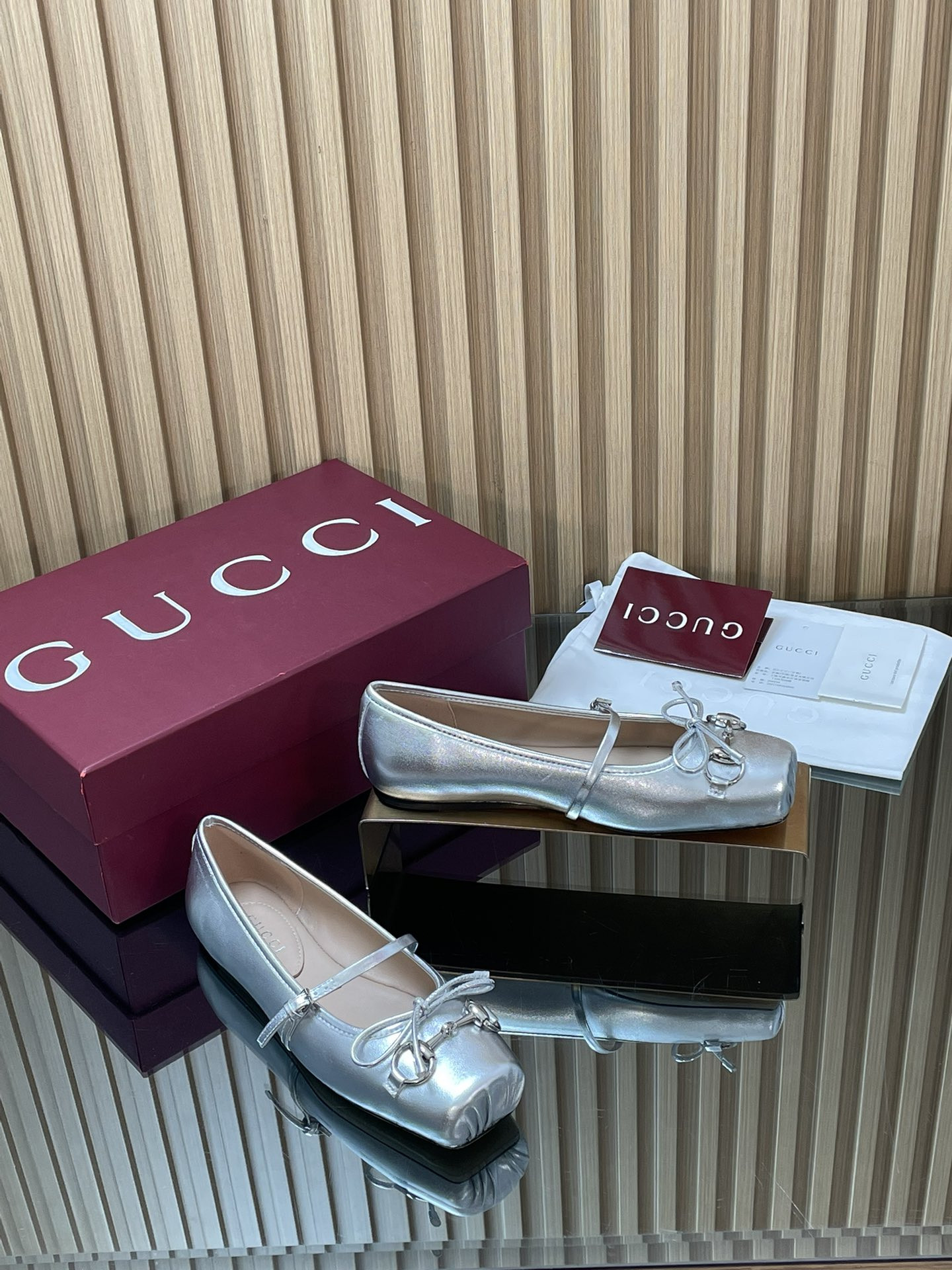 ua Gvc*1 horsebit ballet flat
