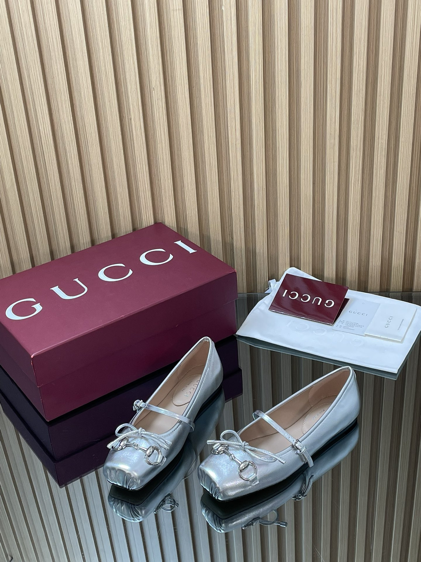 ua Gvc*1 horsebit ballet flat