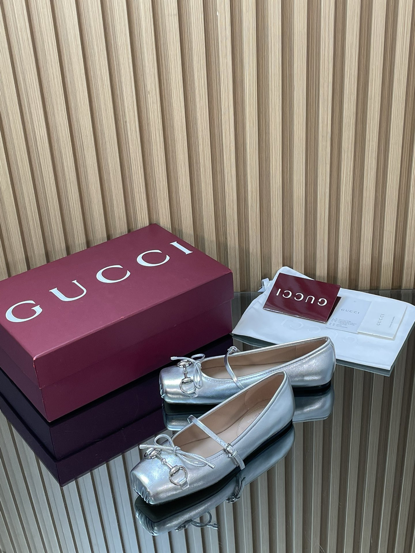 ua Gvc*1 horsebit ballet flat