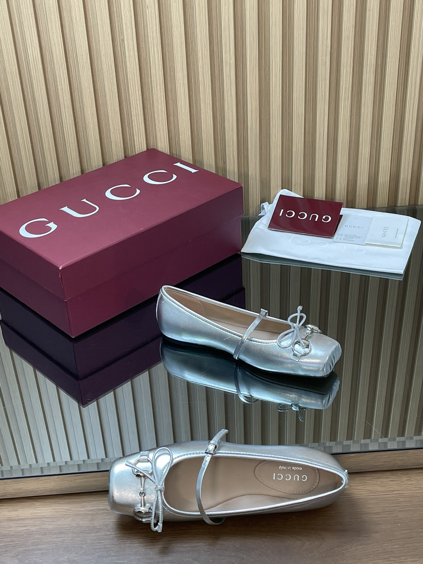 ua Gvc*1 horsebit ballet flat
