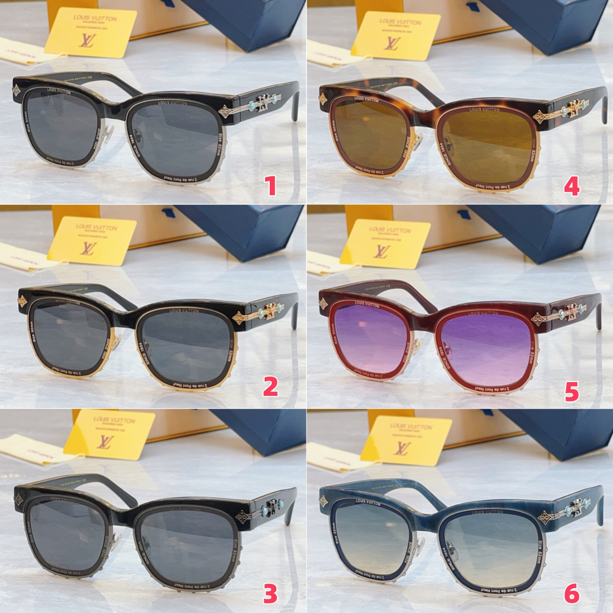 LV Glasses Z2022U 53-21-140