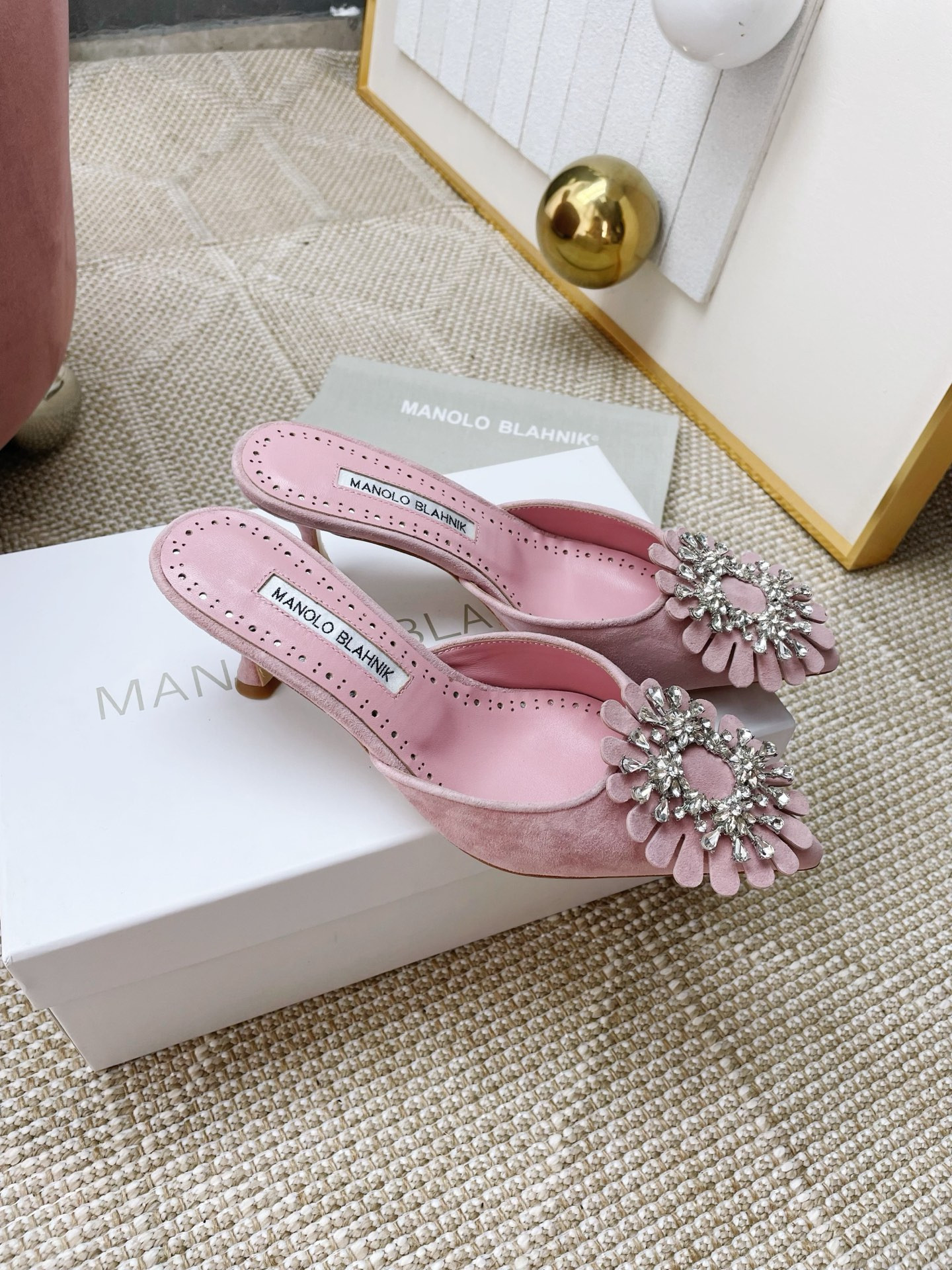 ua man010 B1ahn*k shogmu mules 50mm