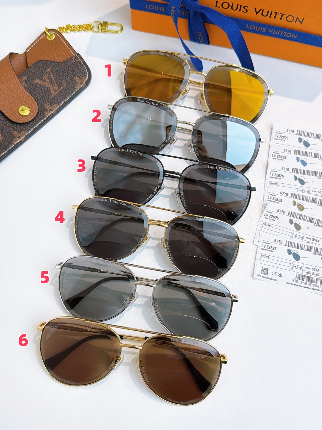 LV Glasses Z2625 63-14-145