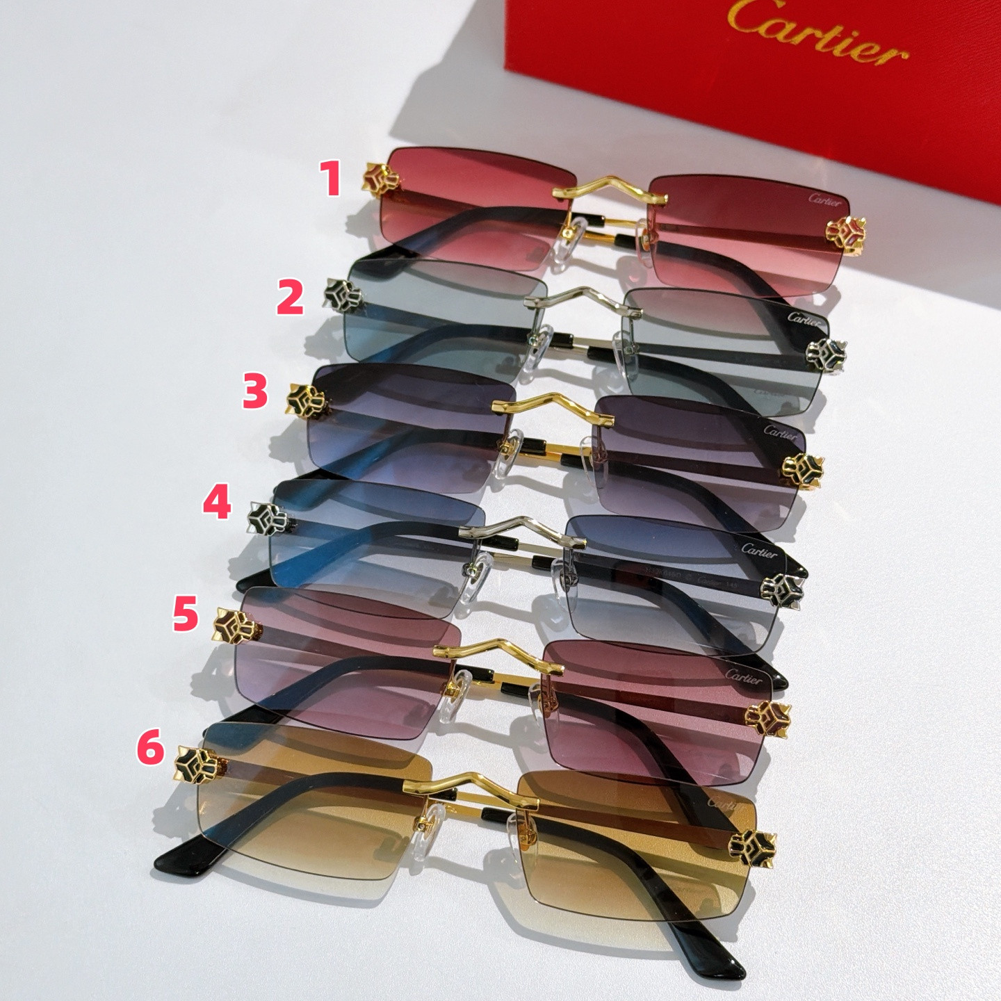 Ca*t1er glasses ct0598s 55-20-145
