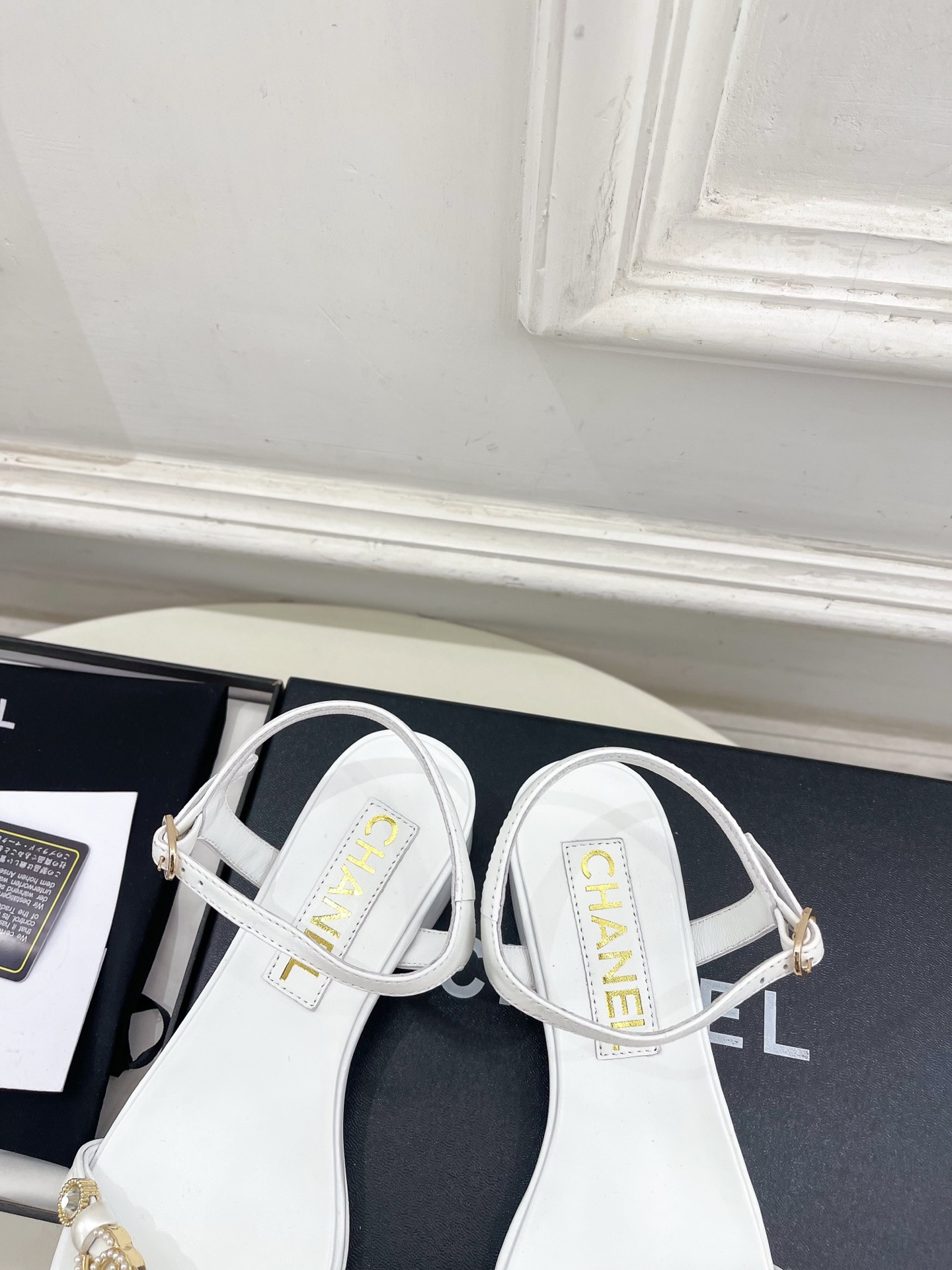 UA Chanel Sandals