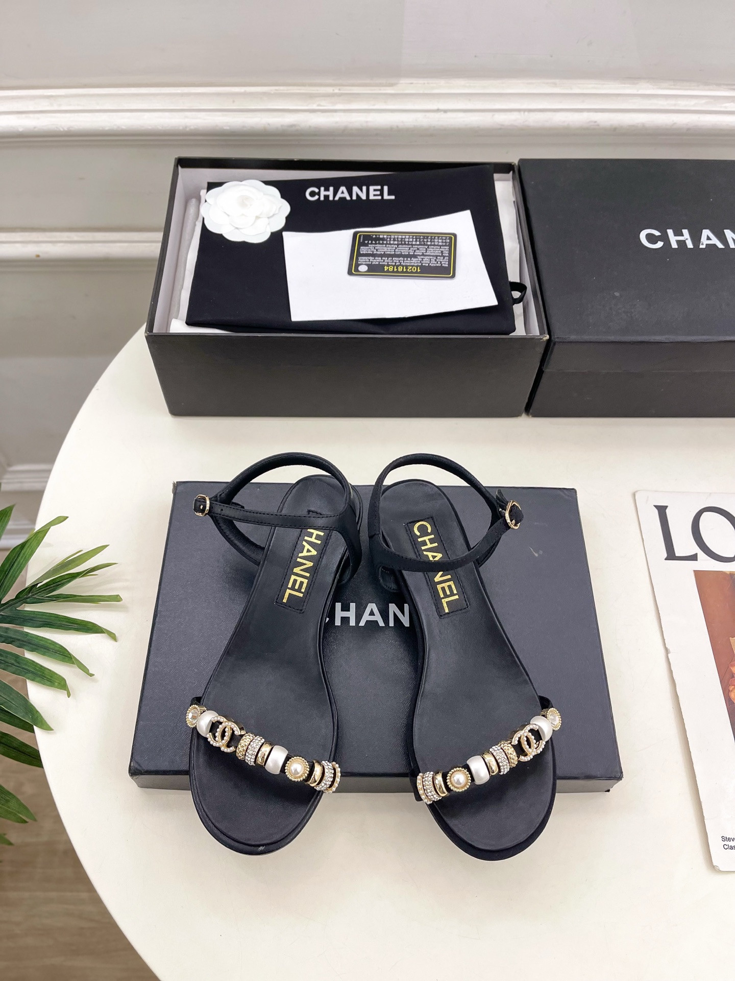 UA Chanel Sandals
