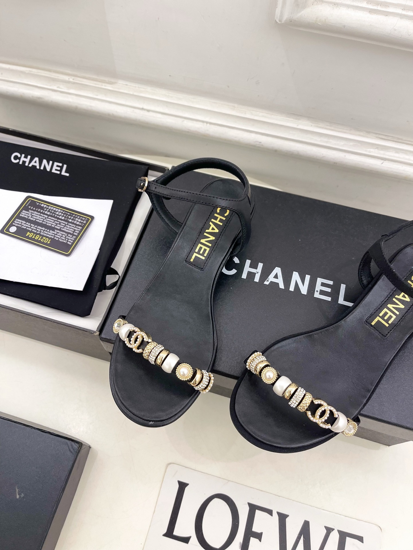 UA Chanel Sandals