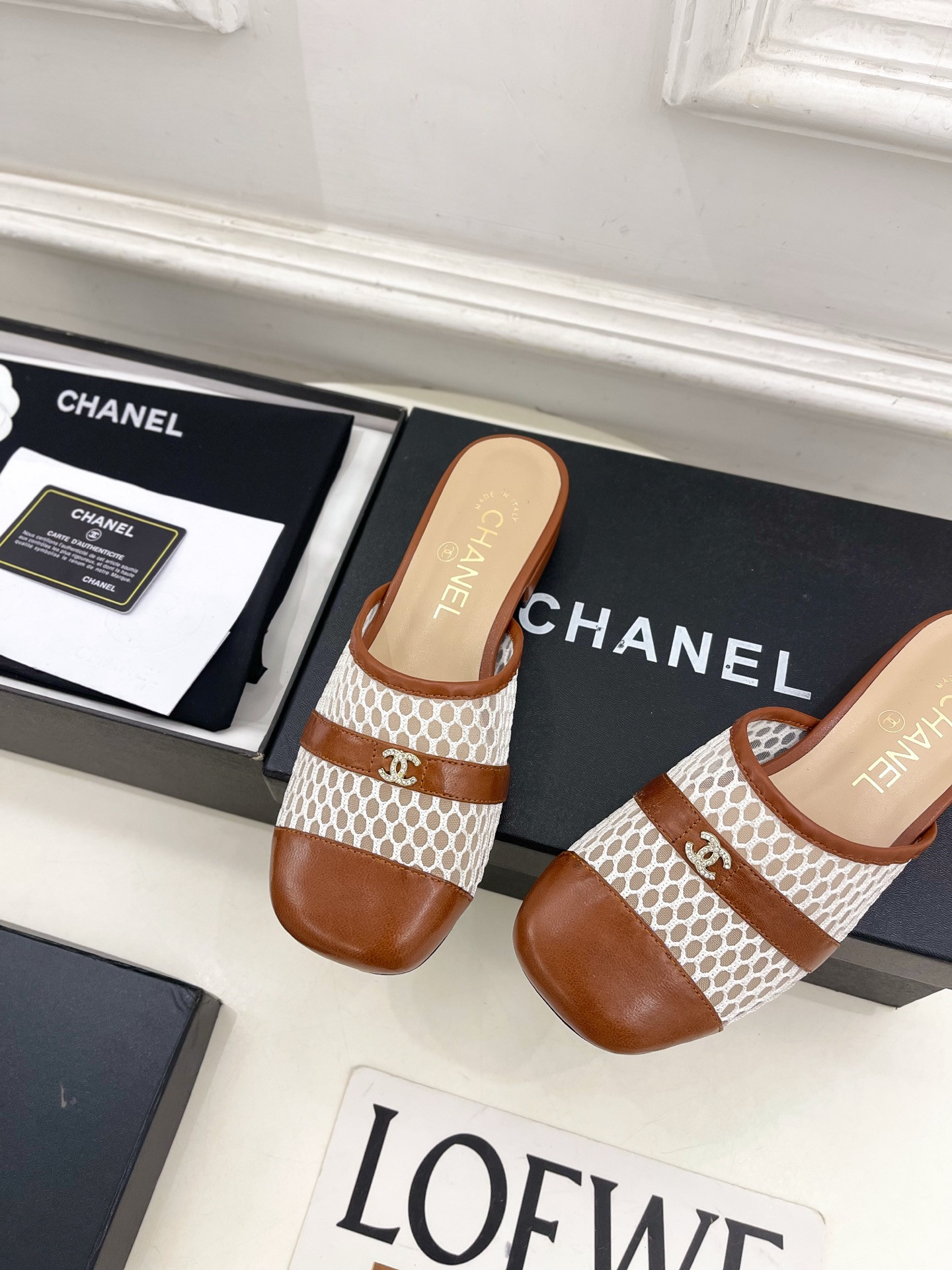 UA Chanel Mule
