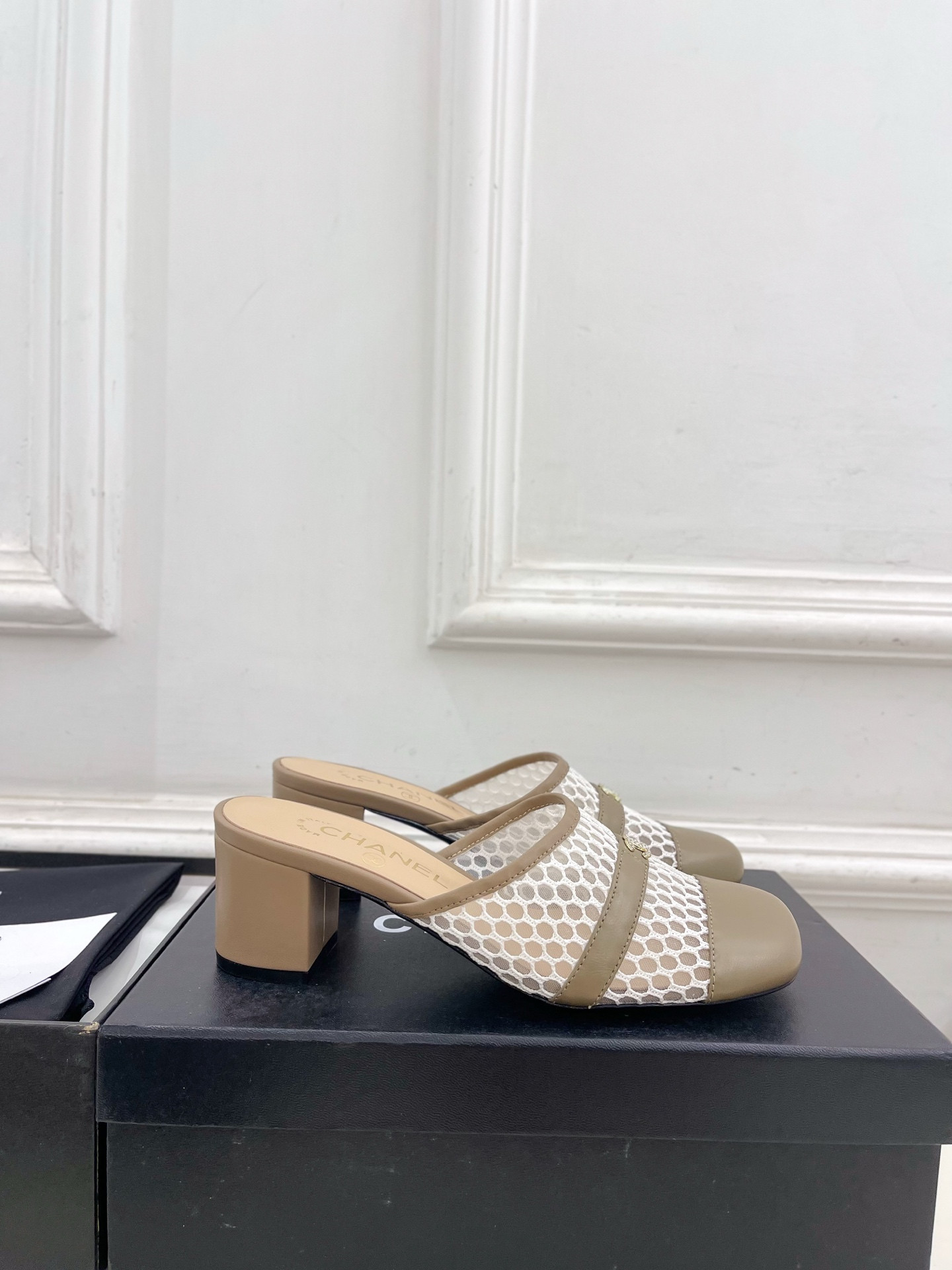 UA Chanel Mule 5.5cm Heel