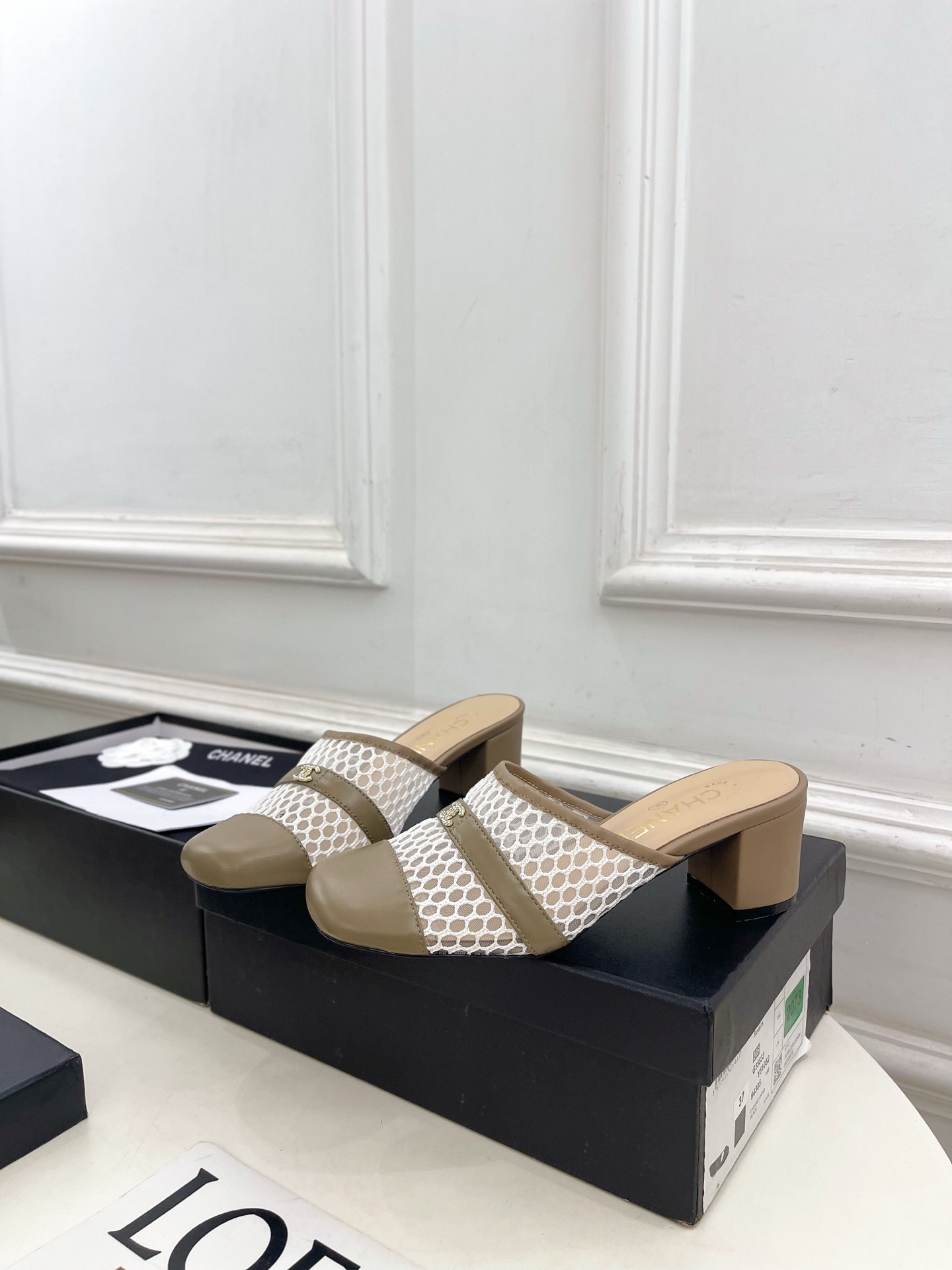 UA Chanel Mule 5.5cm Heel