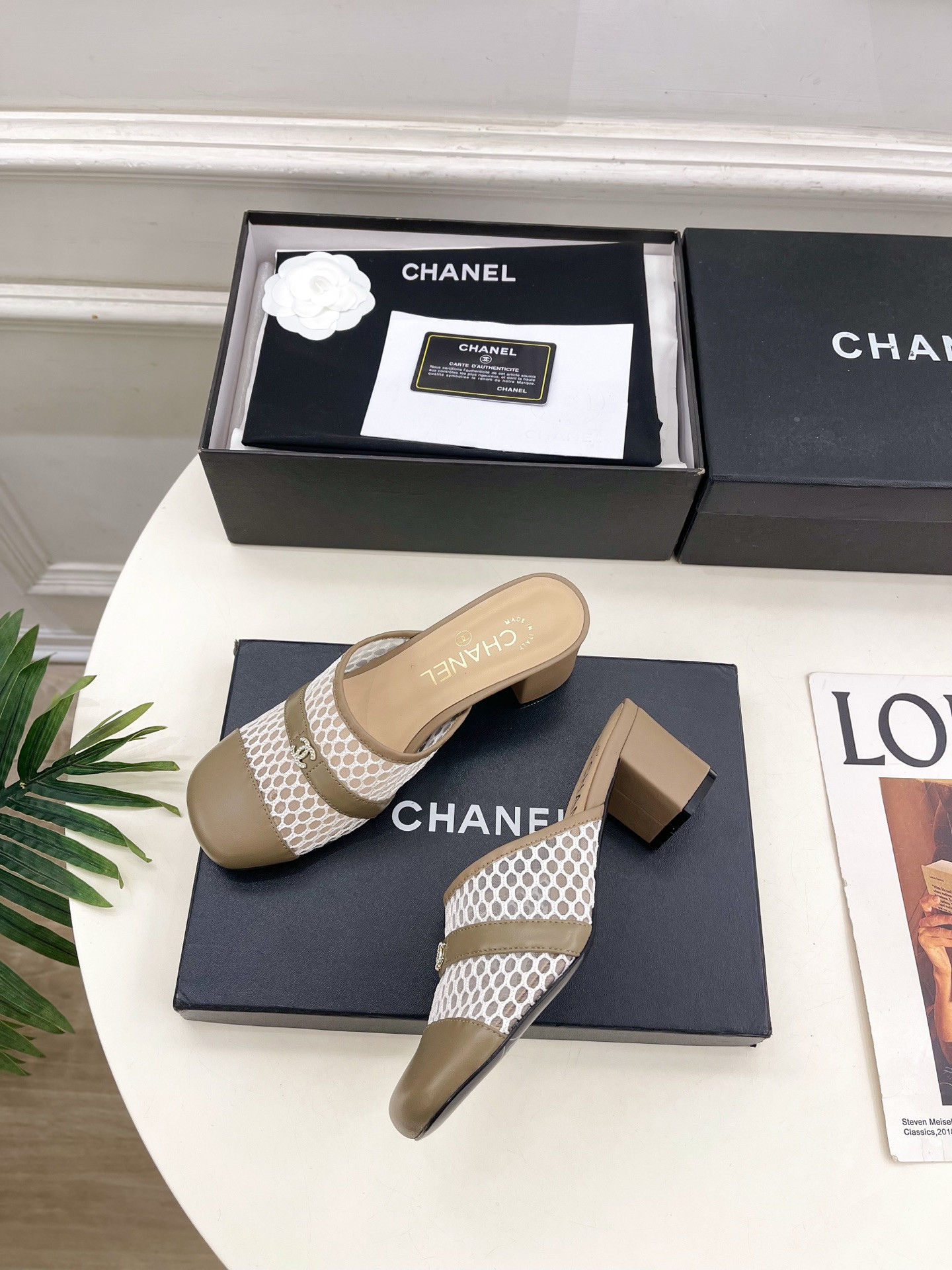 UA Chanel Mule 5.5cm Heel