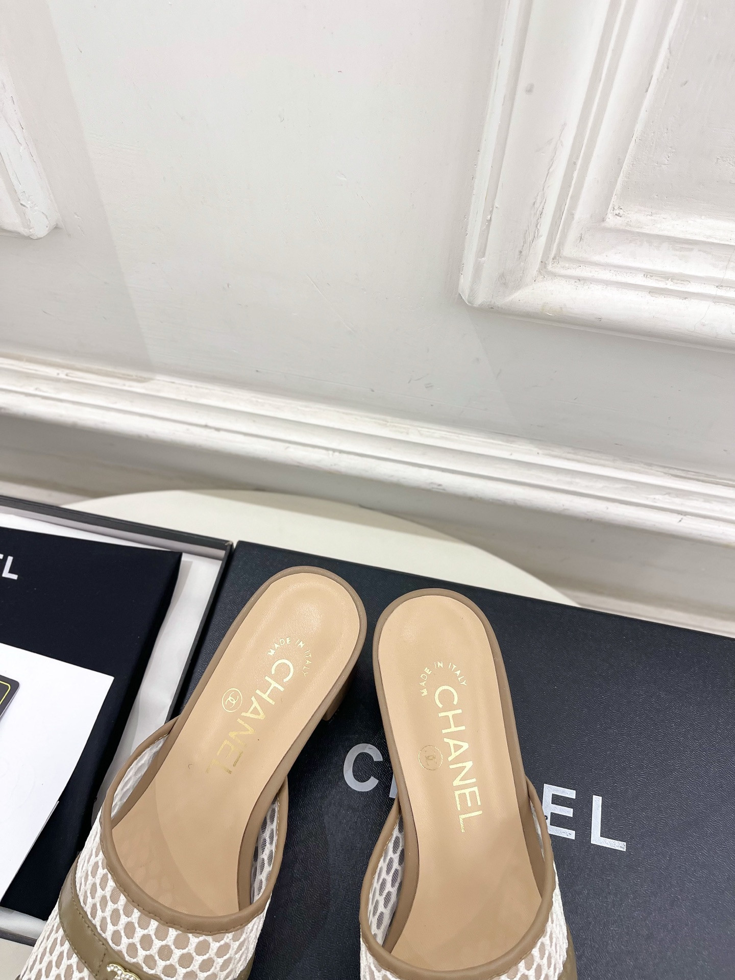 UA Chanel Mule 5.5cm Heel