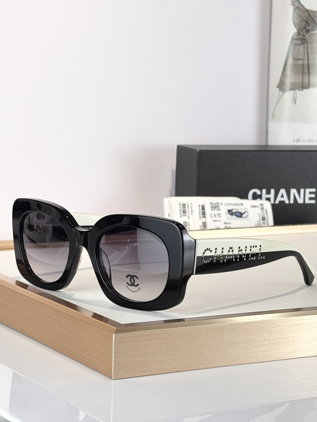 Ch**el glasses ch5563b 53-21-140