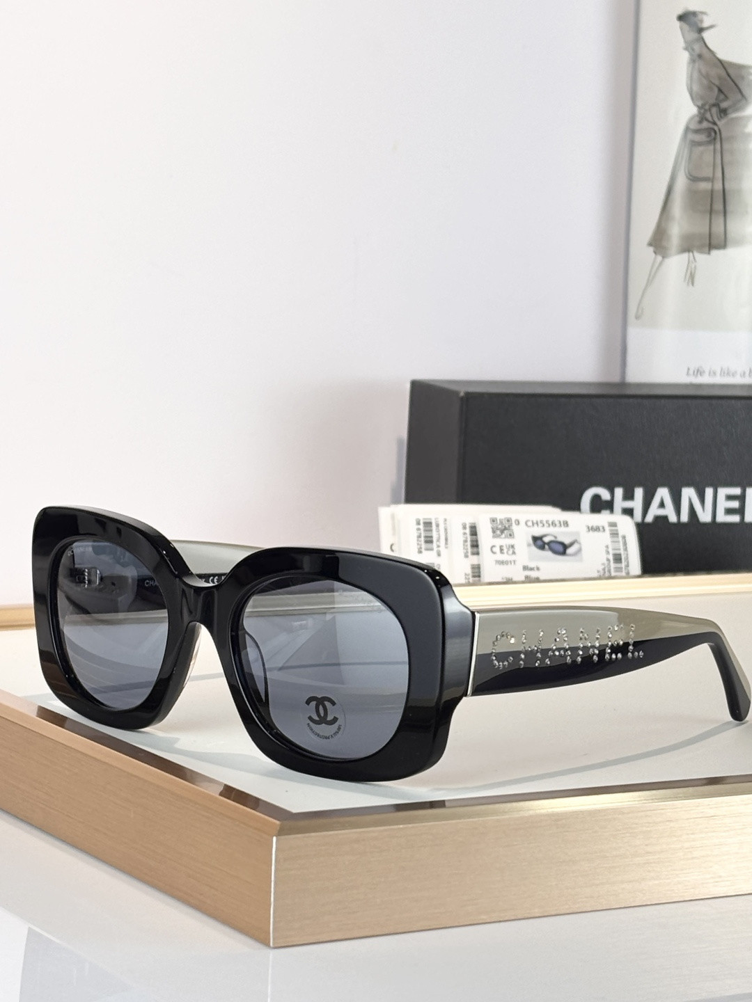 Ch**el glasses ch5563b 53-21-140