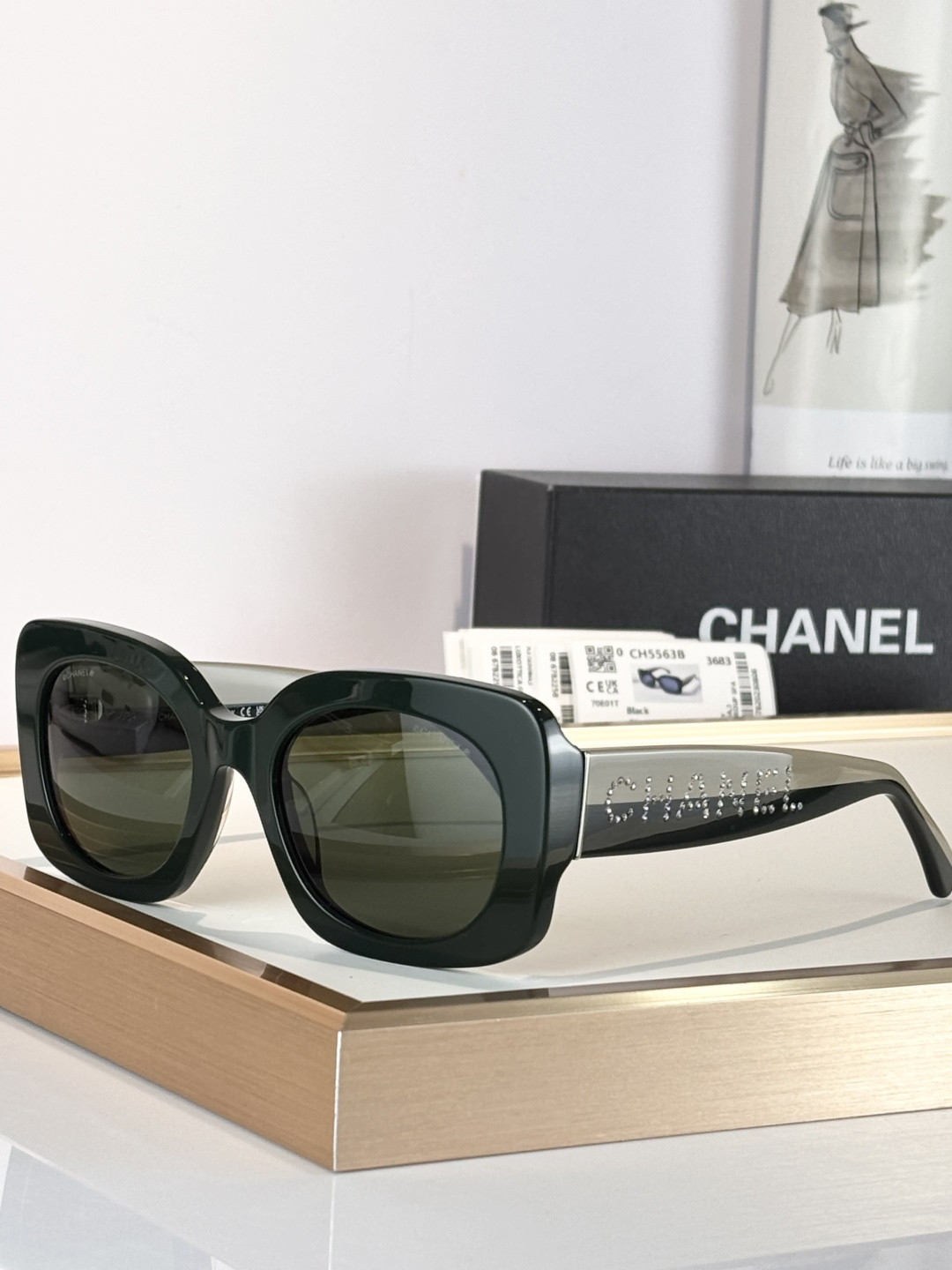 Ch**el glasses ch5563b 53-21-140
