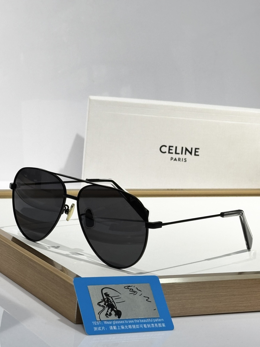 Ce1i*e aviator sunglasses cl40062 61-12-145