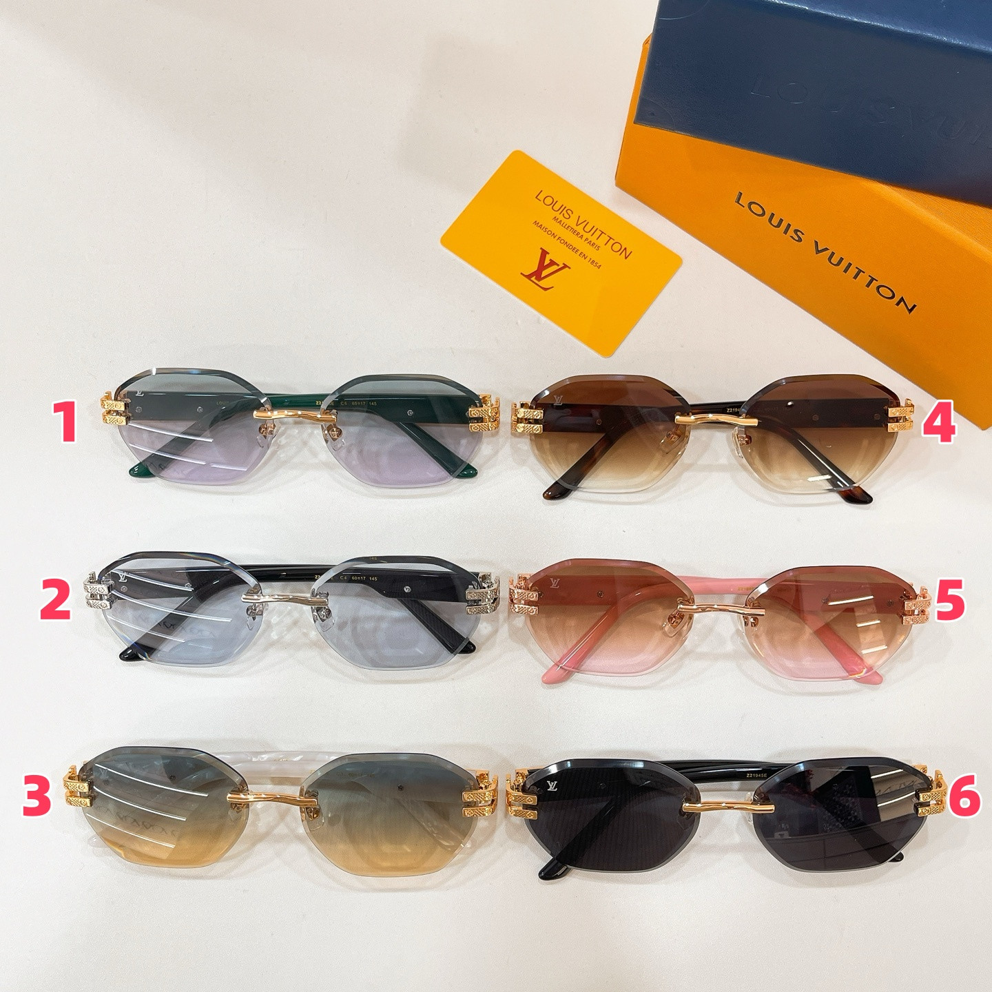 LV Glasses Z21945E 60-17-145