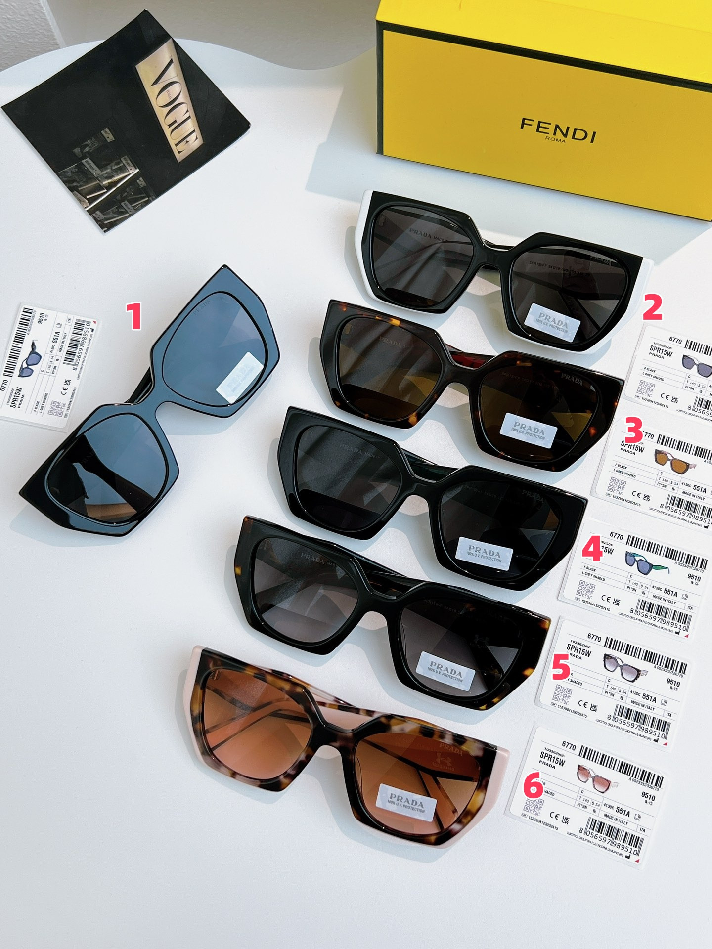 Pra*a glasses pr15w 54-17-140