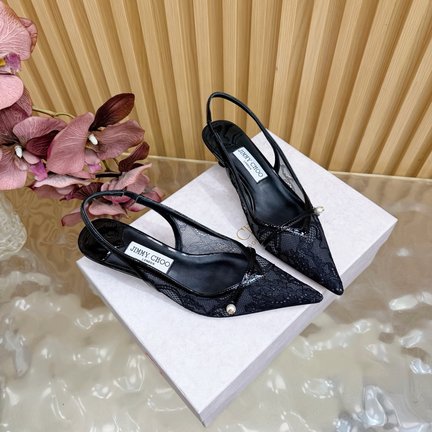 ua J1m*y Ch00 amita 45 slingbacks