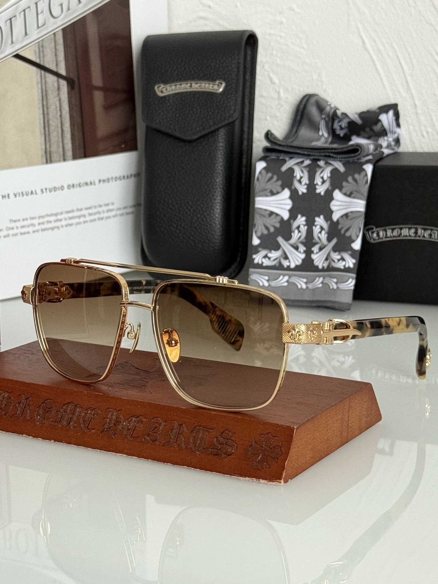 Ch*0me He**ts glasses ch8282 60-16-154