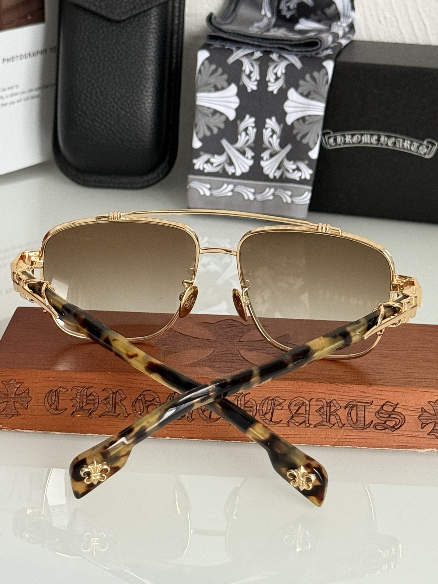 Ch*0me He**ts glasses ch8282 60-16-154