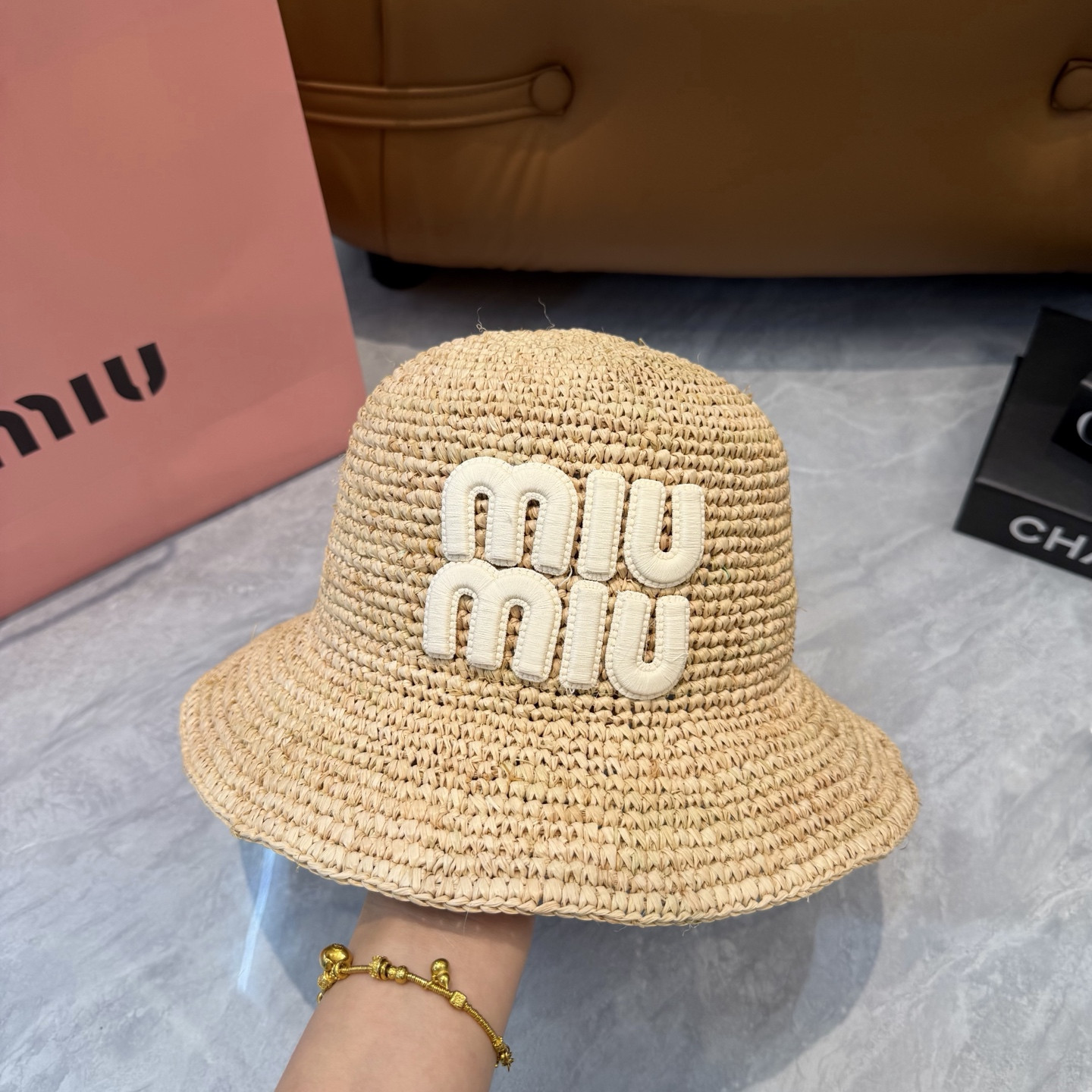 Miu Miu Straw Hat
